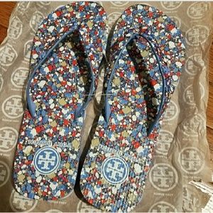 Authentic Tory Burch Flip Flops